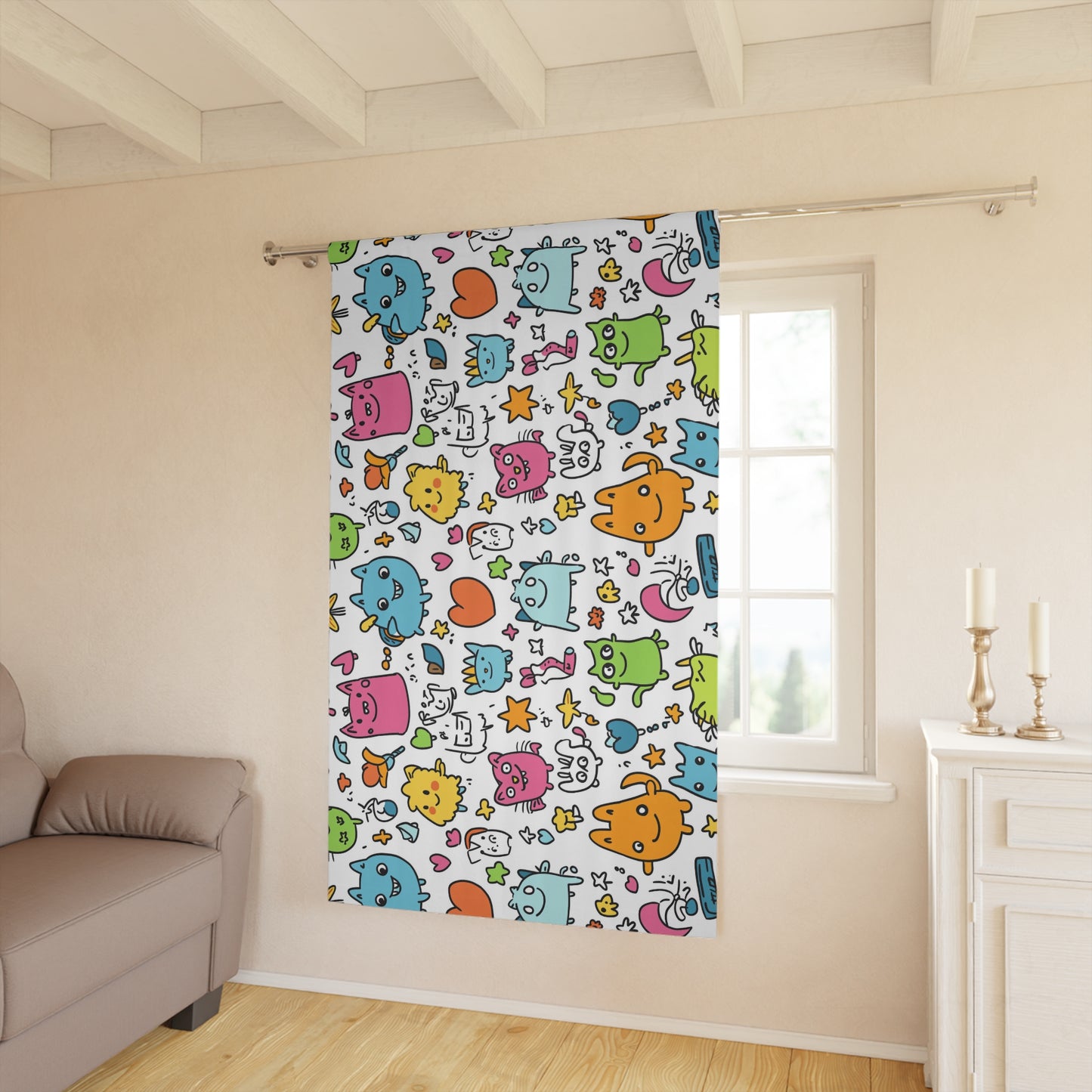 Window Curtains (1 Piece)